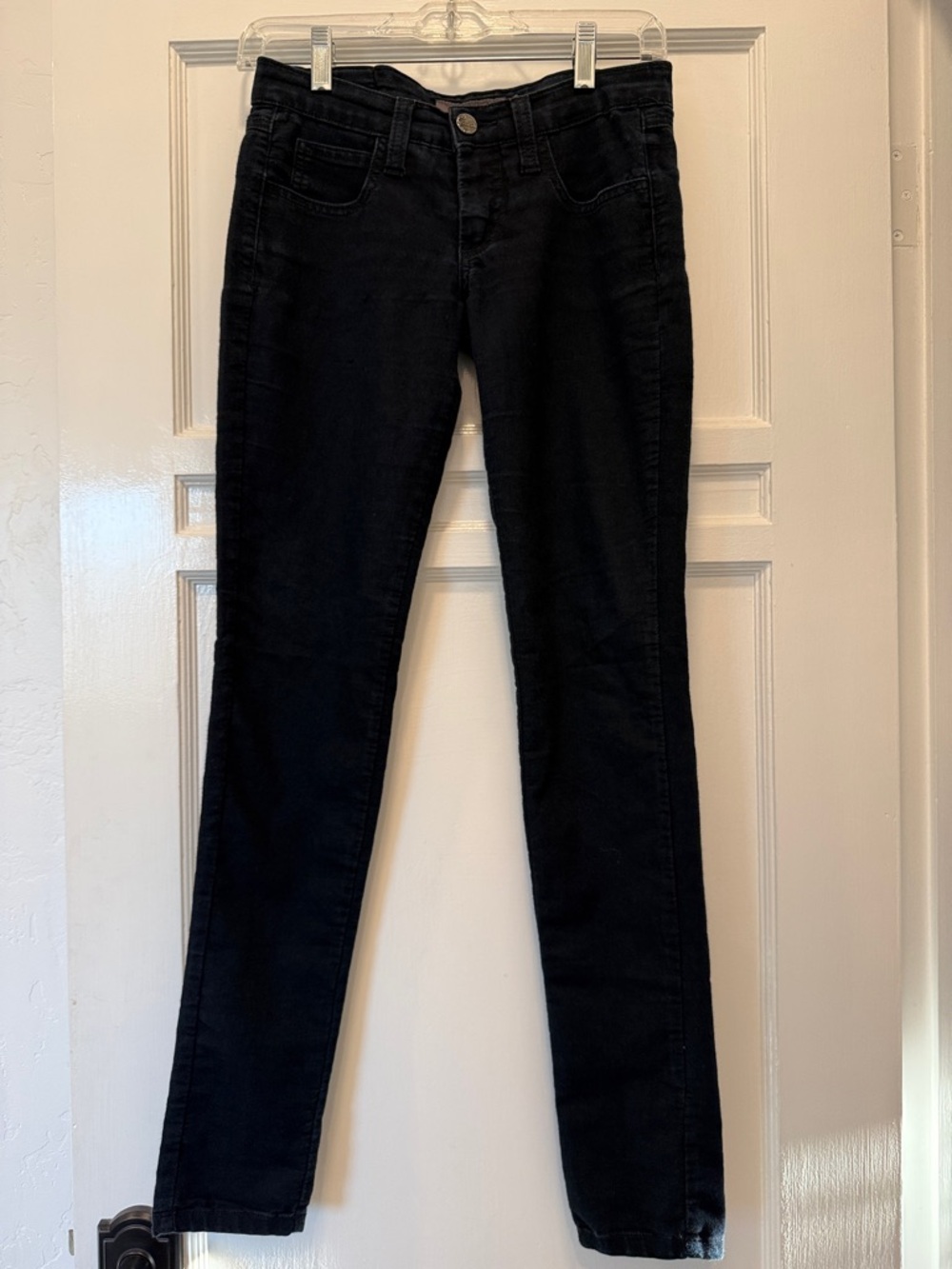 Frankie B. Women's Skinny Black Jeans